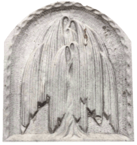 19th Century Willow Gravestone Symbol