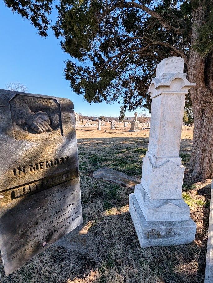Shaking Hands and Obelisk