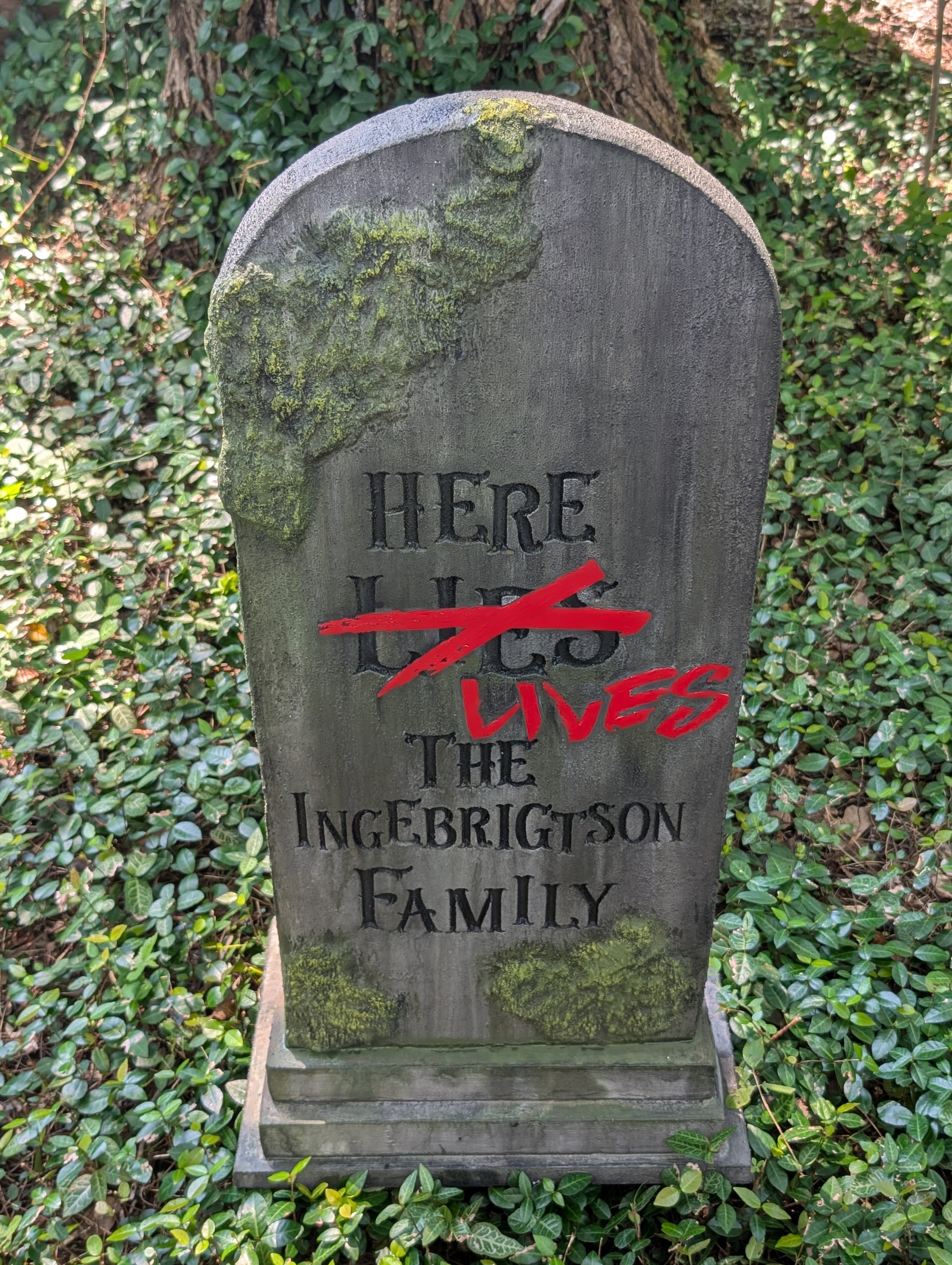 Lies / Lives Grave Custom Order