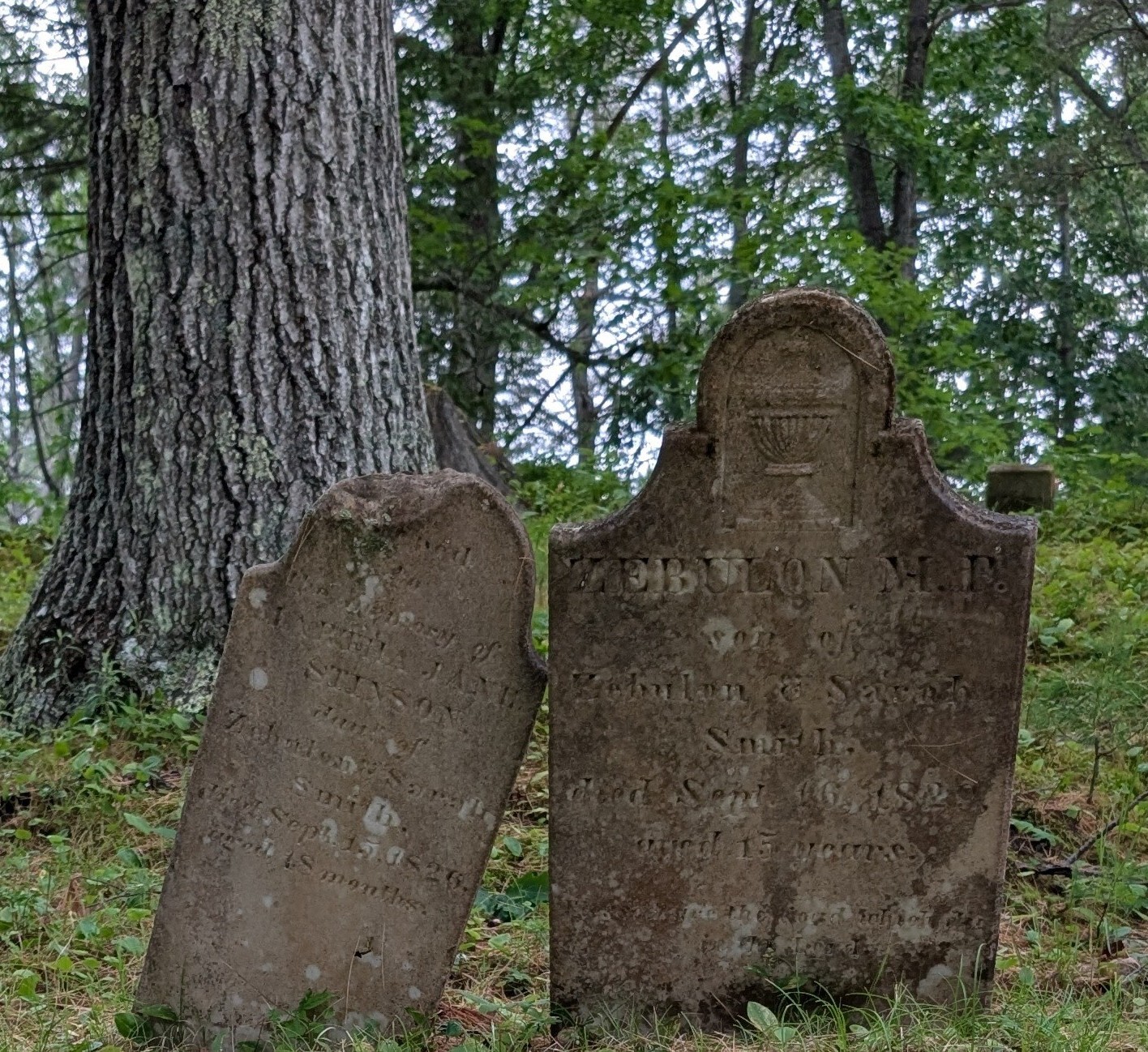 New England Cemetery Graves