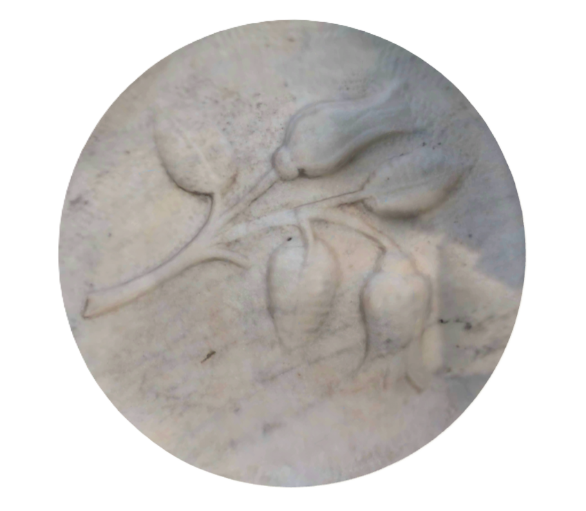 Wilted Rose Bud Gravestone Symbol