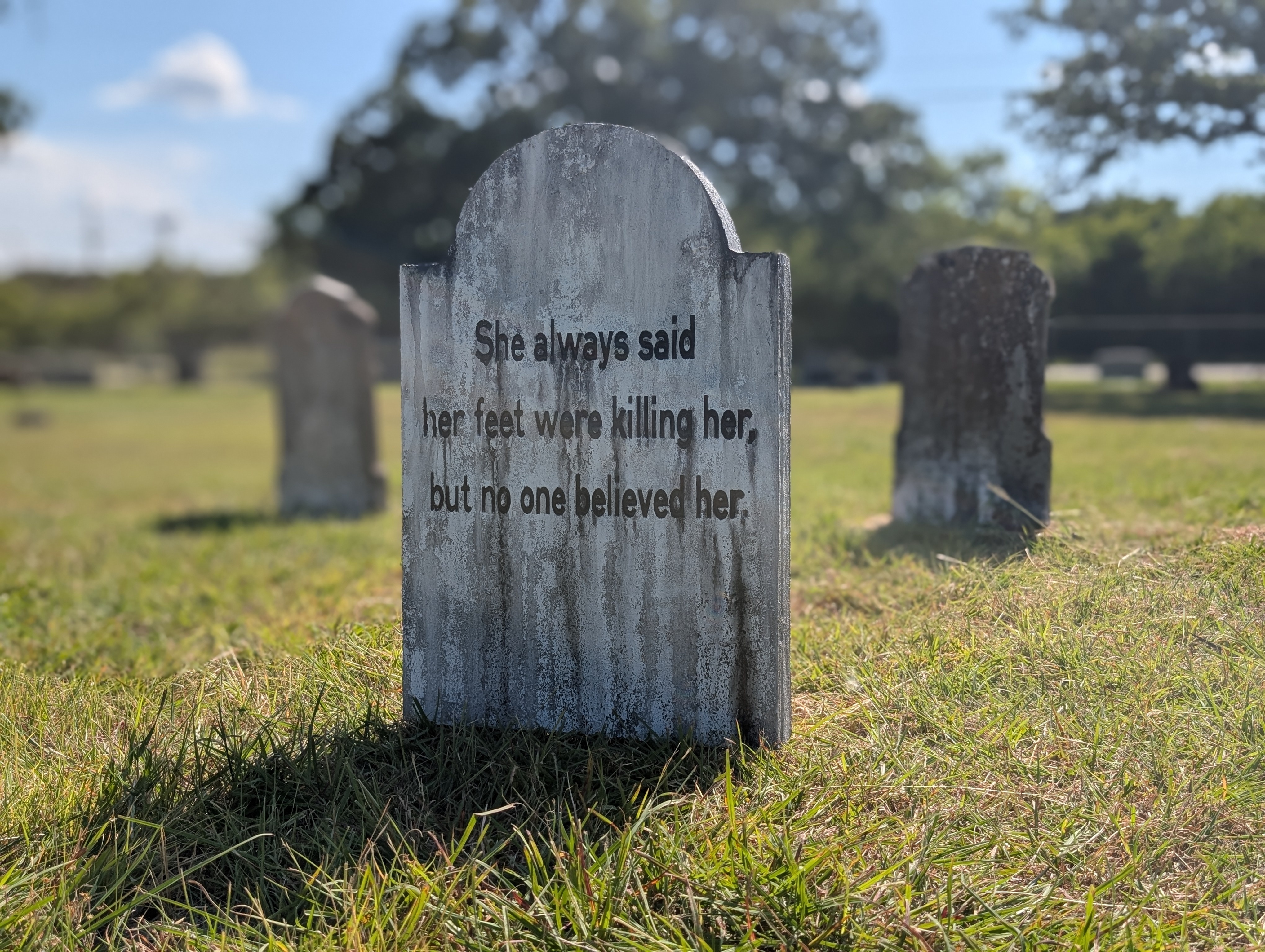 Custom Gravestone