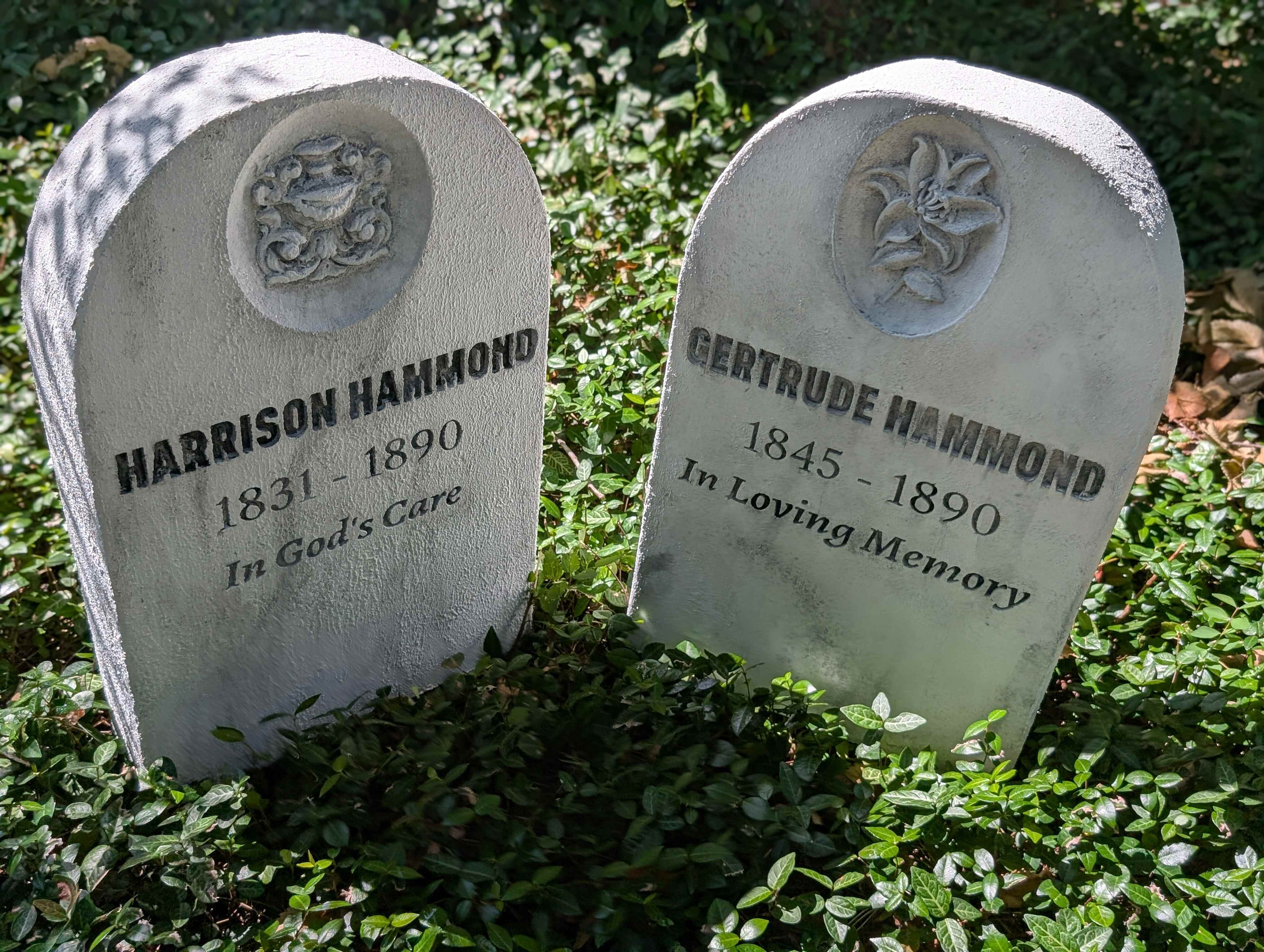 Hammond Matching Graves for Film Props
